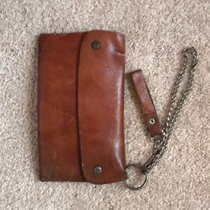Vintage leather wallet